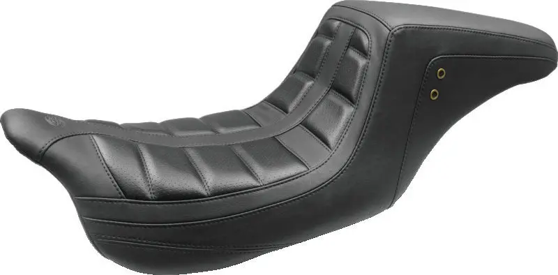 Mustang 97-07 Harley Rd King,06-07 Str Glide,00-05 Eagle Wide Tripper Solo Seat - Brown 1
