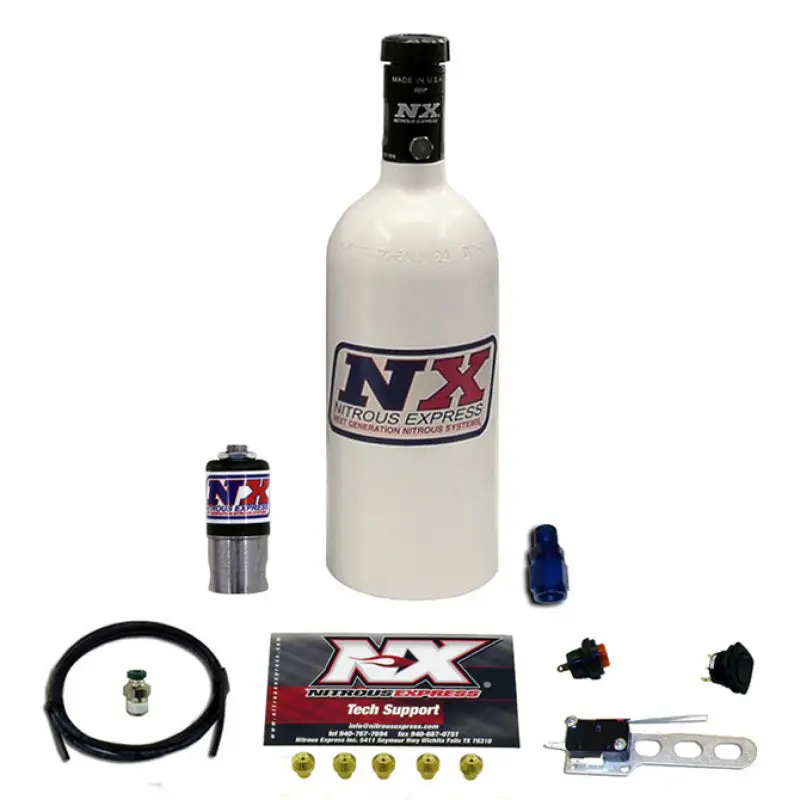 Nitrous Express Incognito Nitrous Kit Dry Nitrous Kit W/1.4Lb Bottle 1