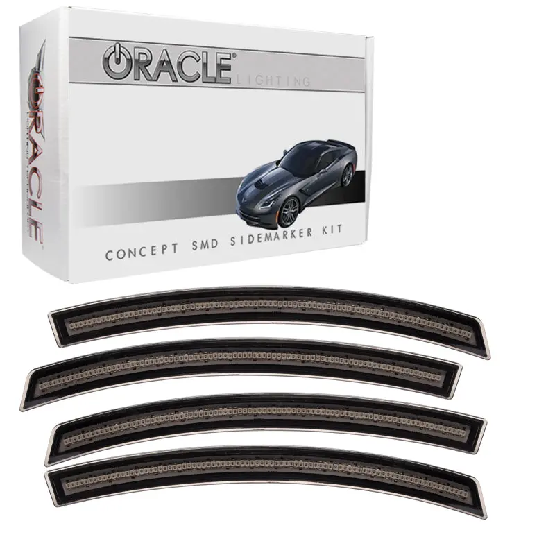 Oracle Chevrolet Corvette C7 Concept Sidemarker Set - Tinted - No Paint 1