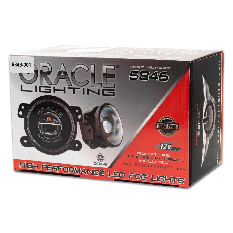 Oracle Jeep Wrangler Jk/Jl/Jt High Performance W Led Fog Lights - White 2