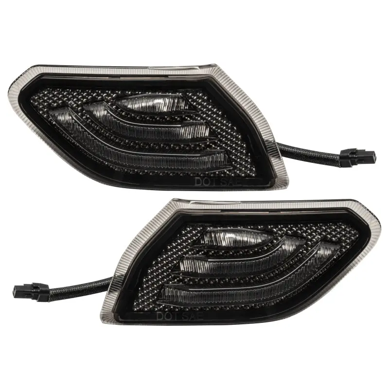 Oracle Jeep Wrangler Jl Smoked Lens Led Front Sidemarkers 1