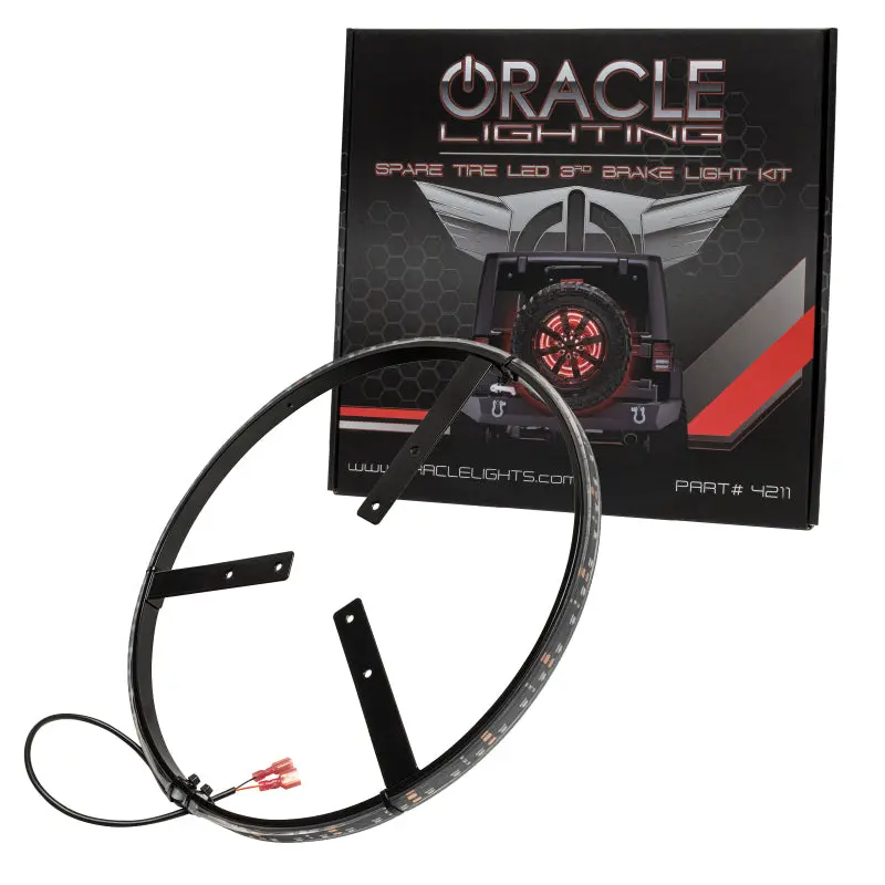 Oracle Led Illuminated Wheel Ring 3Rd Brake Light - Red 1