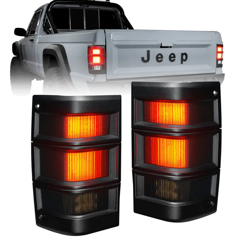 Oracle Lighting Jeep Comanche Mj Led Tail Lights - Tinted Lens 1