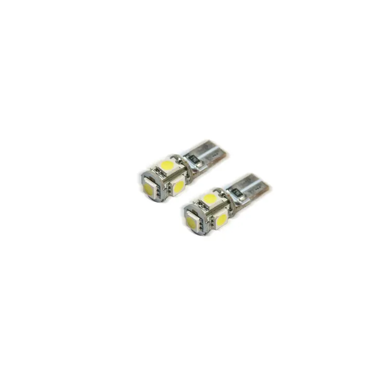 Oracle T10 5 Led 3 Chip Smd Bulbs (Pair) - Cool White 1