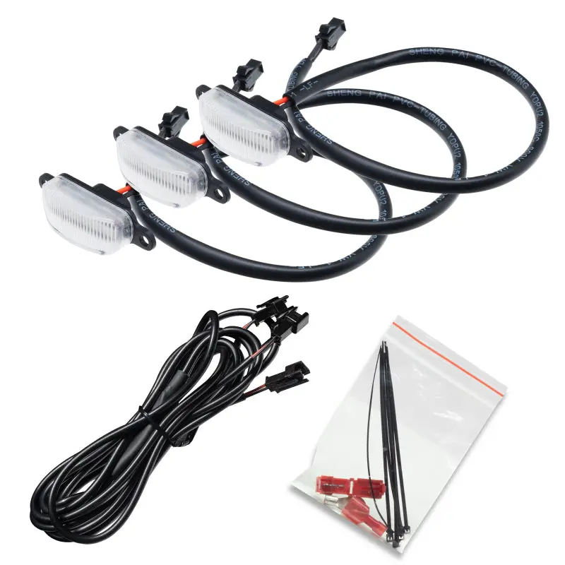 Oracle Universal Pre-Runner Style Led Grill Light Kit (New Style) - Amber W/Clear Lens 1