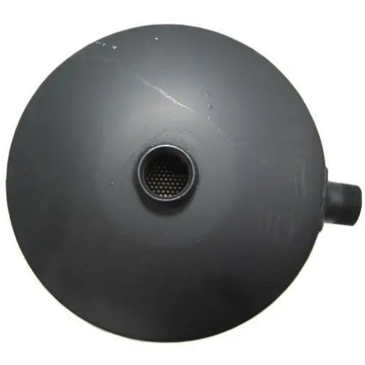 Pancake Style Muffler - Top In/Side Out 1