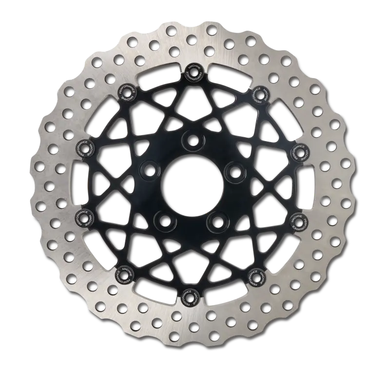 Performance Machine Disc/Carr Speedstar 320Mm X .20 Ff No O/S Front Black Ano 1