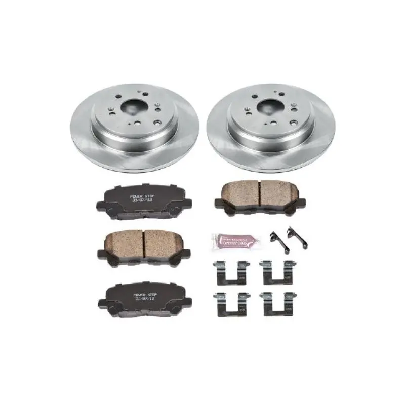 Power Stop 07-13 Acura Mdx Rear Autospecialty Brake Kit 1