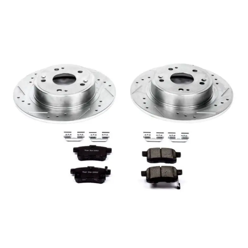 Power Stop 09-10 Acura Tsx Rear Z23 Evolution Sport Brake Kit 1