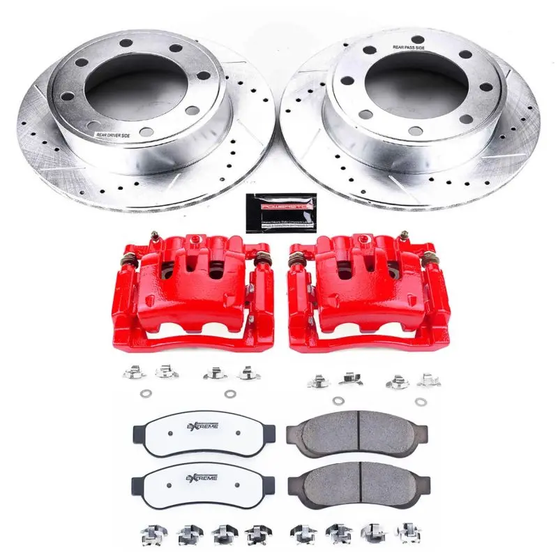 Power Stop 10-13 Ford F-250 Super Duty Rear Z36 Truck & Tow Kit W/Cals 1