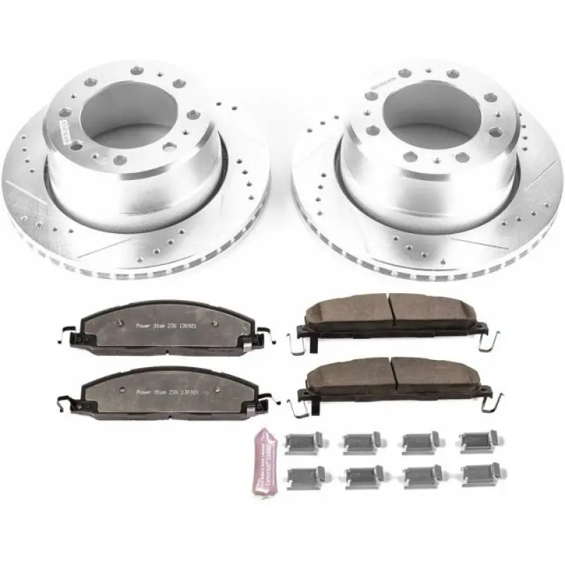 Power Stop 13-18 Ram 3500 Rear Z36 Truck & Tow Brake Kit 1