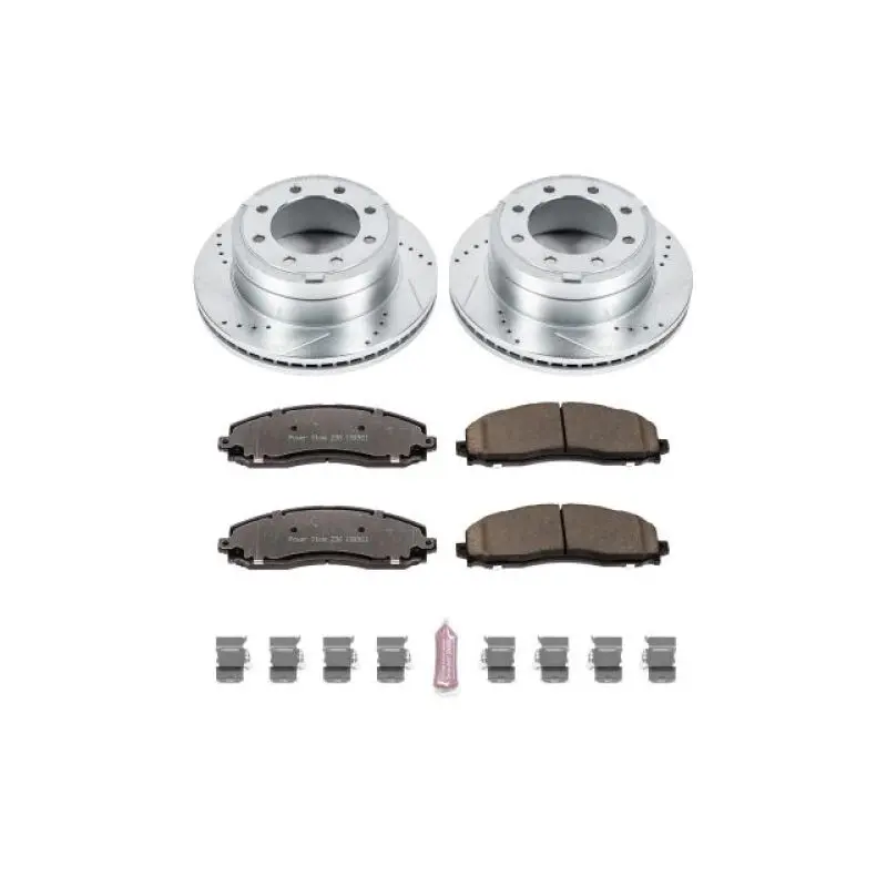 Power Stop 13-22 Ford F-350 Super Duty Rear Z36 Truck & Tow Brake Kit 1