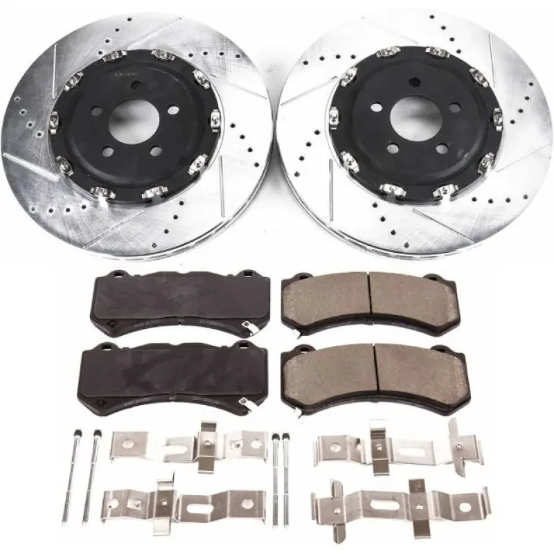 Power Stop 15-20 Dodge Charger Front Z23 Evolution Brake Kit 1