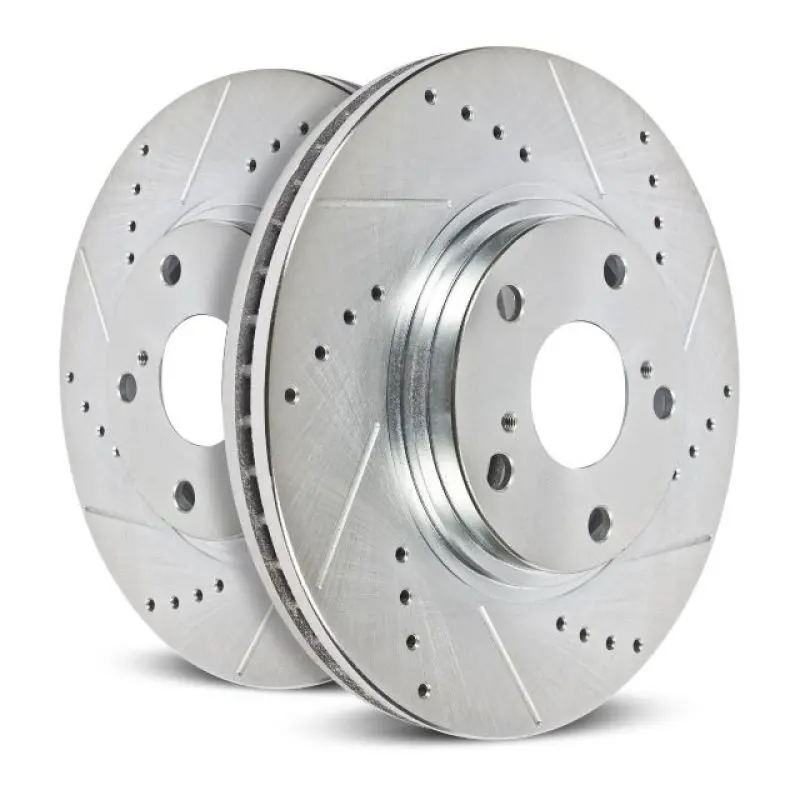 Power Stop 20-22 Ram 1500 Front Right Evolution Drilled & Slotted Rotor 1
