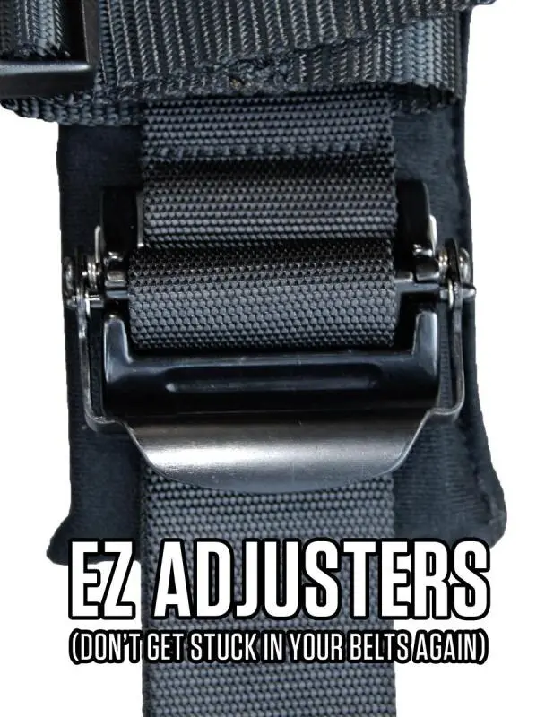 Prp 4.2 Harness With Latch / Link Lap Belt- Silver 2