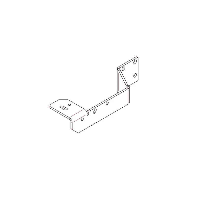 Radiator Bracket For 650 Radiator (Non-Service Side) 1