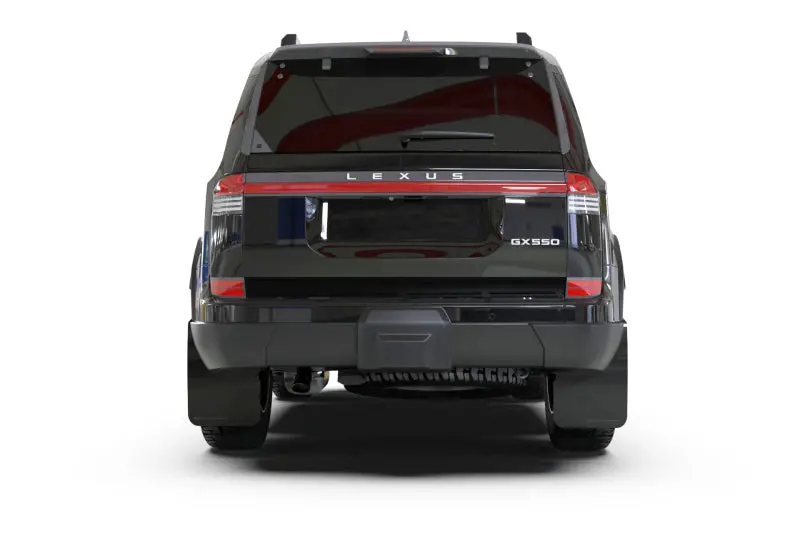 Rally Armor 24-26 Lexus Gx 550 Luxury Black Ur Mud Flap - Metallic Black Logo 1