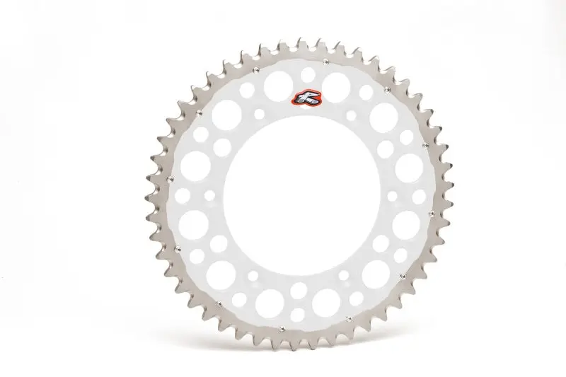 Renthal 99-24 Yamaha Yz125/X/G/ 250/F/X/ 450F/Fx/ Wr250-450F Rear Twinring - Silver 520-50P Teeth 1