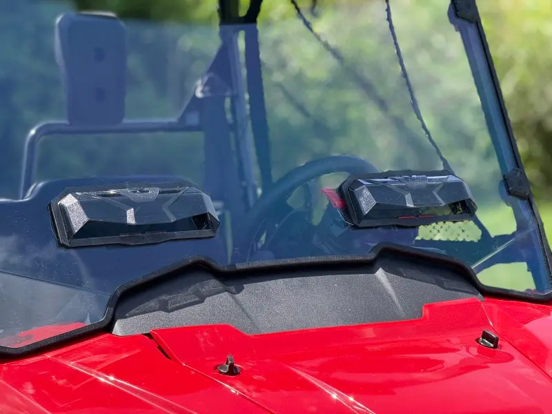Seizmik 14-25 Honda Pioneer 700 Vented Tool-Less Windshield Uv 2
