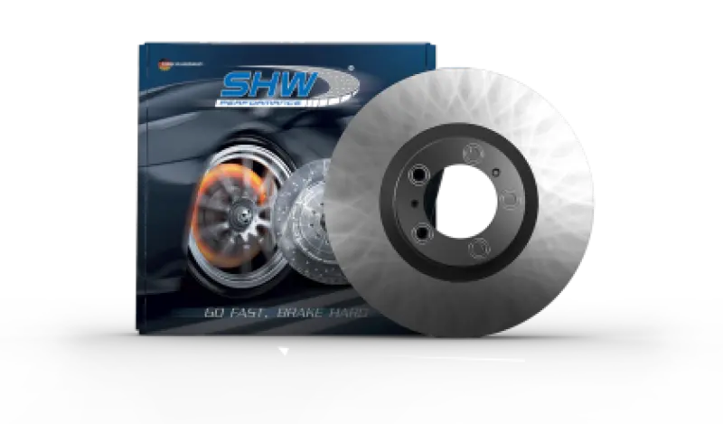 Shw 19-22 Porsche Macan 2.0L V6 Front Left Smooth Monobloc Brake Rotor (95B615301ab) 1