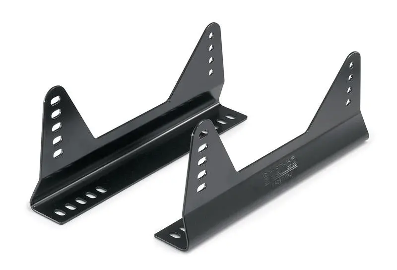 Sparco Side Mount Steel Tall Black 1