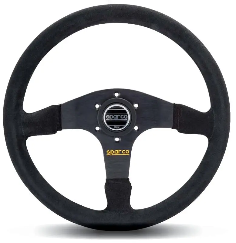 Sparco Steering Wheel 375 Suede Black 1