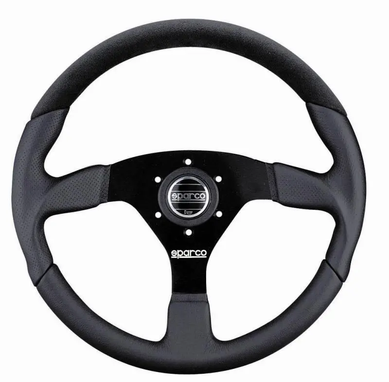 Sparco Steering Wheel L505 Lap 5 Blk/Blk/Blk 1