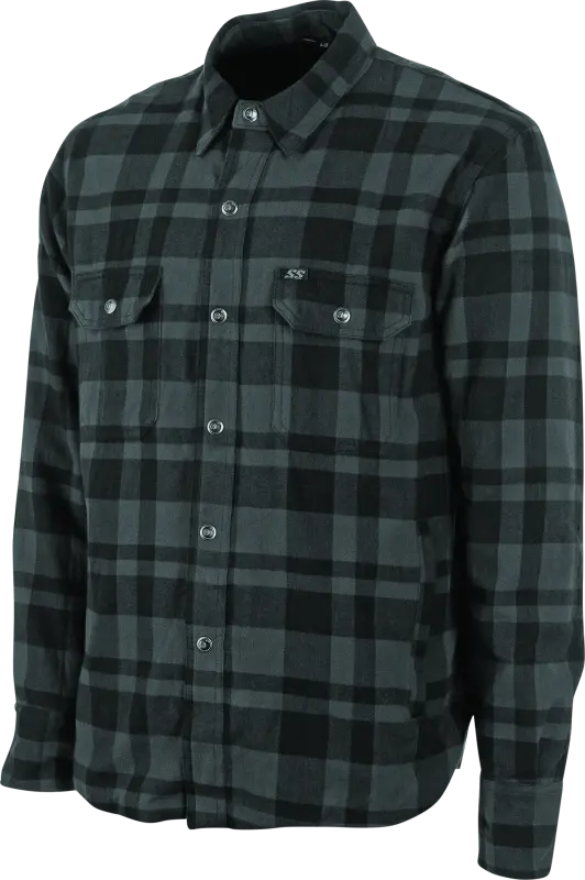 Speed And Strength Black 9 2.0 Moto Shirt Grey - Medium 1