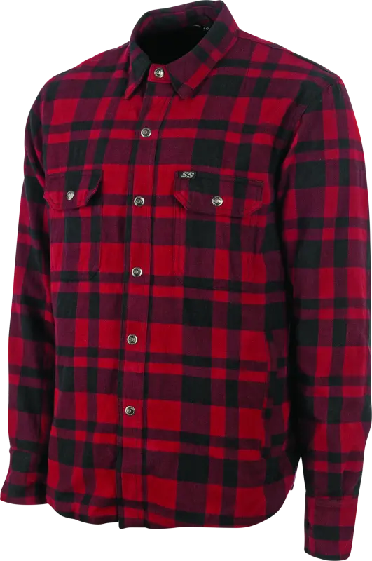 Speed And Strength Black 9 2.0 Moto Shirt Red - 2Xl 1