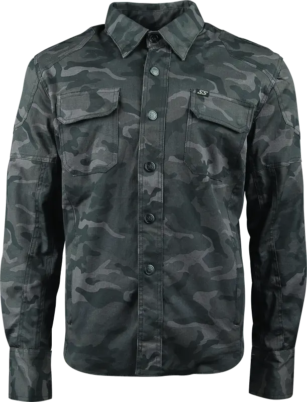 Speed And Strength Call To Arms Moto Shirt Camouflage - Medium 1