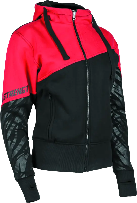 Speed And Strength Cat Outa Hell Hoody Red/Black Womens - 3Xl 1