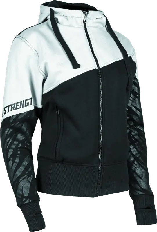Speed And Strength Cat Outa Hell Hoody White/Black Womens - 3Xl 1