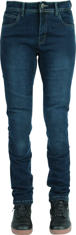 Speed And Strength Fast Times Denim Pant Blue Womens - 10 Regular 1