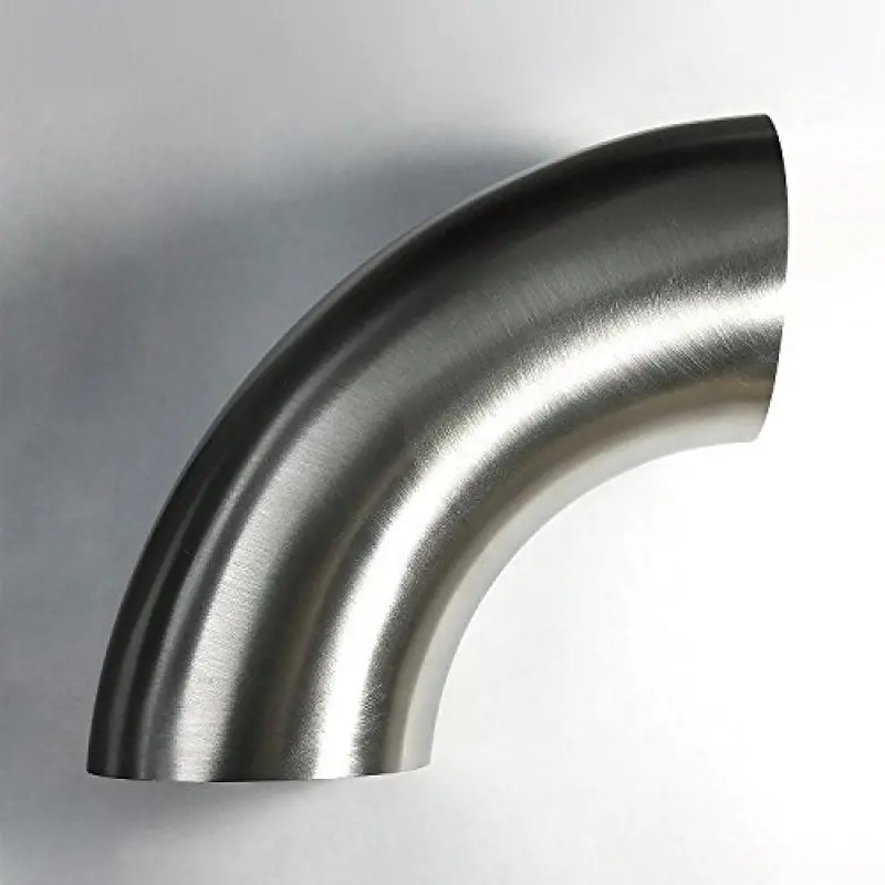 Stainless Bros 4In Ss304 90 Deg Elbow -1.5D Radius - 16Ga/.065In Wall - No Leg 1