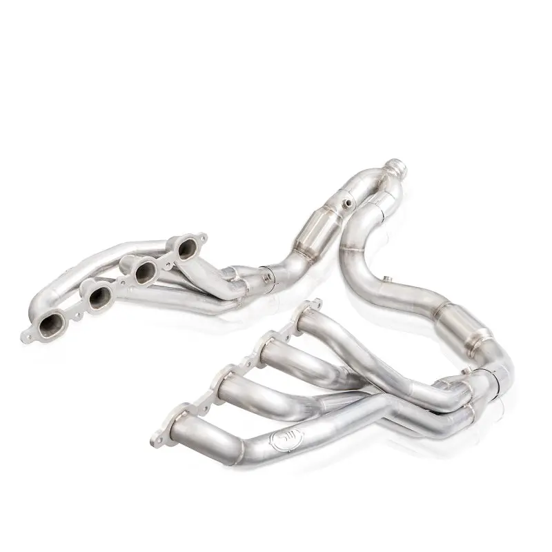 Stainless Works 2019+ Chevrolet Silverado 5.3L Catted Headers 1-7/8In Primaries 3In Leads Y-Pipe 1