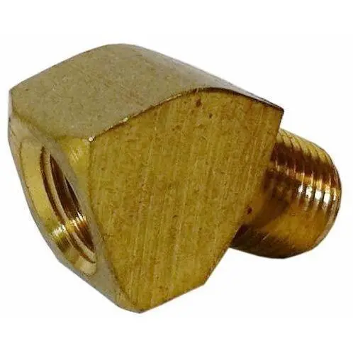 Street Elbow, 45 Deg, Brass, 1/8 In., Pipe 1