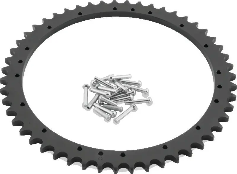 Twin Power 67-72 Fl Drum Brake Rear Sprocket Replaces H-D 41470-67 51 Teeth 1