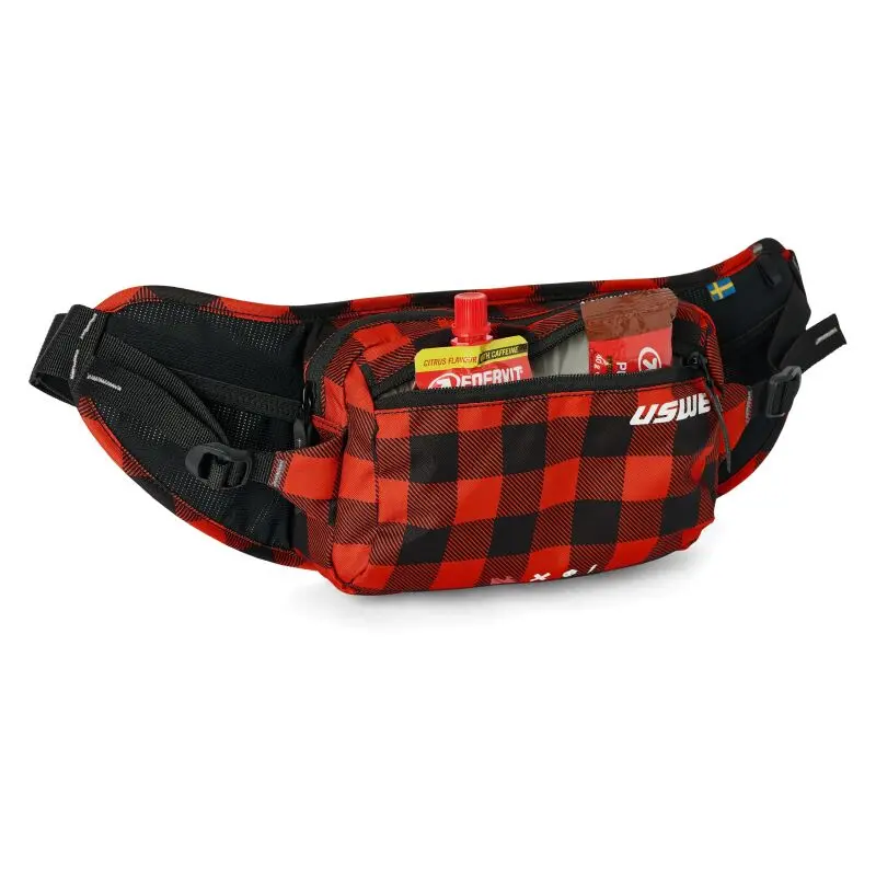 Uswe Waist Hip Pack 2L - Flannel Red 1