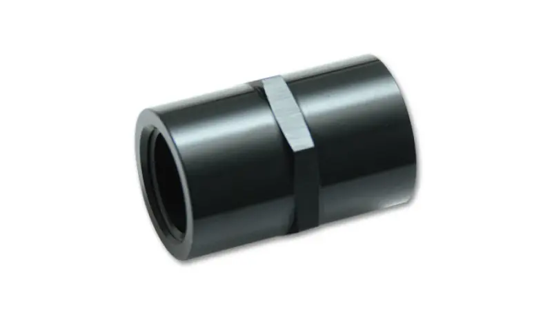 Vibrant 1/8In Npt Female Pipe Coupler Fitting - Aluminum 2