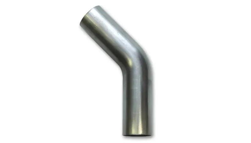 Vibrant 2.375In Od T304 Ss 45 Deg Mandrel Bend 6In Leg Length 1