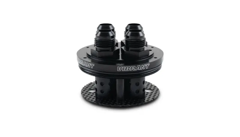 Vibrant 4-Port Catch Can Lid Assembly 1