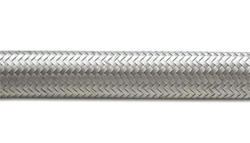 Vibrant -6 An Ss Braided Flex Hose (2 Foot Roll) 1