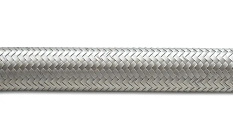 Vibrant -6 An Ss Braided Flex Hose (2 Foot Roll) 2