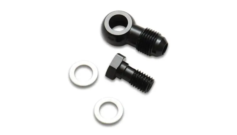 Vibrant -6An Male Banjo Fitting 10Mm X 1.25 Metric Aluminum W/2 Washers 1