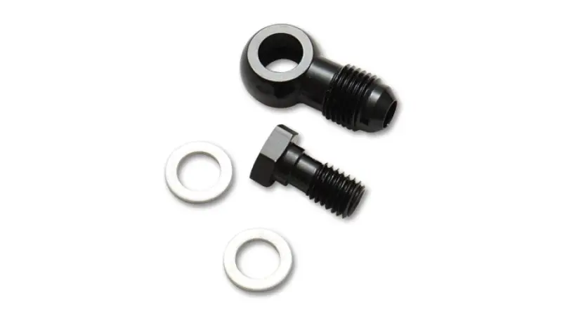 Vibrant -6An Male Banjo Fitting 12Mm X 1.0 Metric Aluminum + 2 Washers 1
