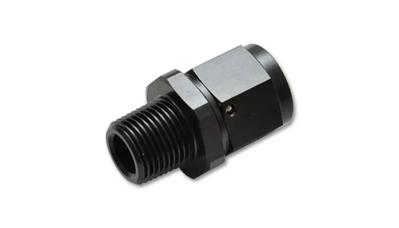 Vibrant -8An To 3/8In Npt Female Swivel Straight Adapter Fitting 1