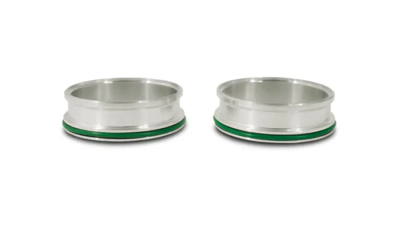 Vibrant Hd Aluminum Weld Ferrules W/ O-Rings For 2In Od Tubing - Sold In Pairs 2