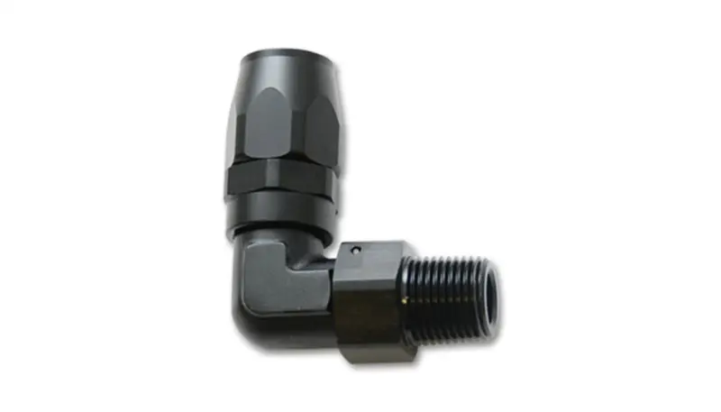 Vibrant Male Npt 90 Degree Hose End Fitting -6An - 1/8 Npt 2