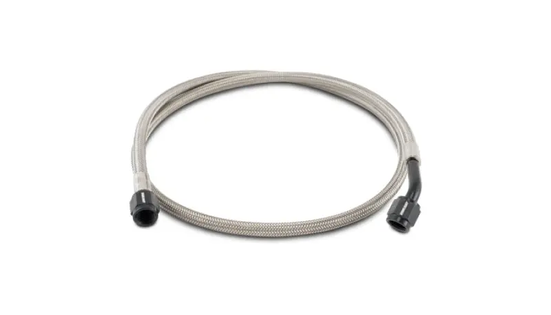 Vibrant Pre-Assembled Hose Assemblies -4An 36In Length Hose End Style Straight/45 Degrees 1