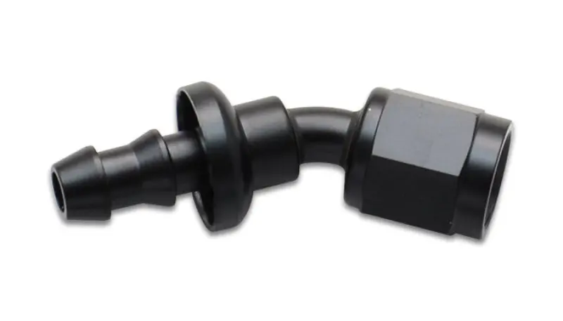 Vibrant Push-On 30 Degree Hose End Elbow Fitting Size -4An 1